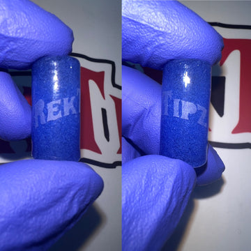 Sand blasted full glow tipz