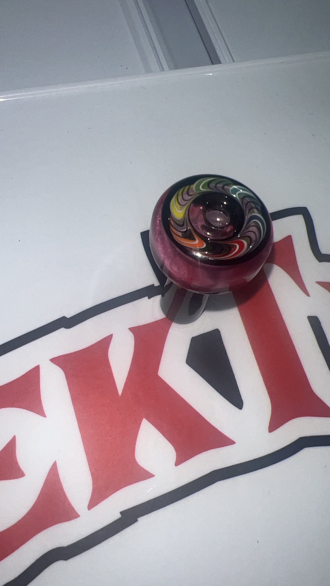 J Worth It x Eusheen skate wheel tip (UV)